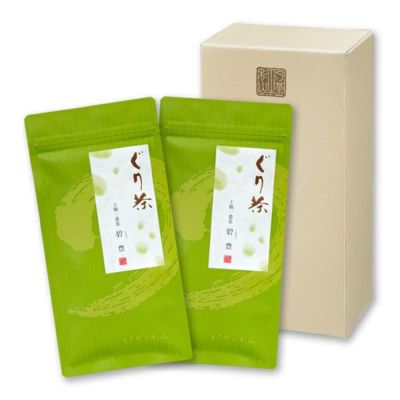 ぐり茶 上級一番茶　碧豊二本セット