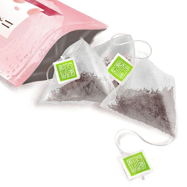 ひもつきのティーバッグ